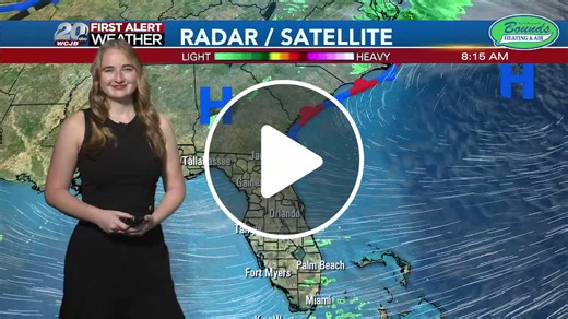 WCJB First Alert Weather Forecast | Noon Tuesday - NewsBreak