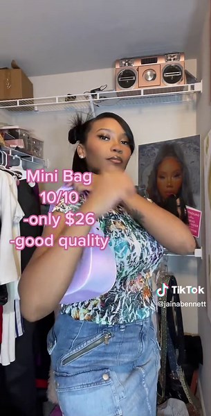 Y2K Amazon Finds Review: Mini Bag, Sunglasses, Belt, Airbrush Tee