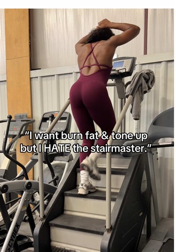 You don’t need level 10 or to run to see results from stairmaster. Start where you are. Aim for 10 minutes. Show up consistently and progress will come 💪🏾 #stairmaster #fitnesstips #cardioworkout #beginnerworkout #fatloss