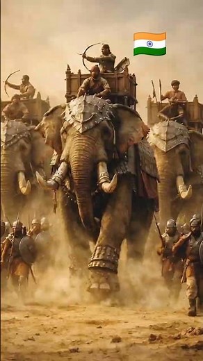Why Indian War Elephants Terrified Ancient Armies | History Explained #historyshorts #indianhistory