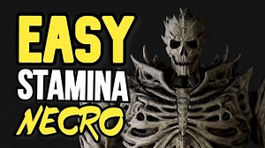 Powerful Stamina Necromancer PVE DPS ONE BAR Build - Hack the Minotaur