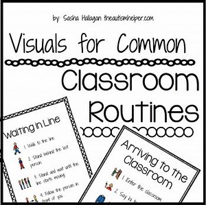 Classroom Routines Visuals