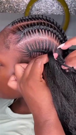 tutoriels tresse tendance #braids #hairstyle #braidstyles #viral #hair #happy#trinding #cute #fyp