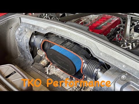 C8 corvette Attack Blue filter install review