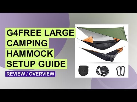 G4Free Camping Hammock Review: Ultimate 2-Person Hammock with Mosquito Net & Rain Fly!