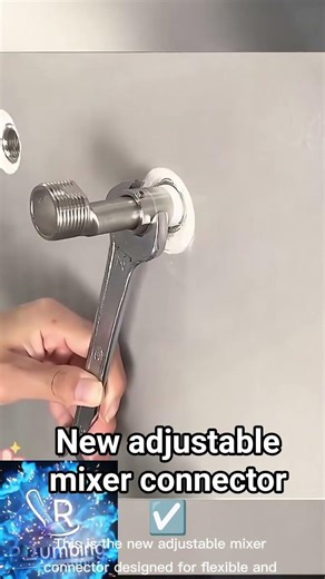 How to connect mixer tap easily