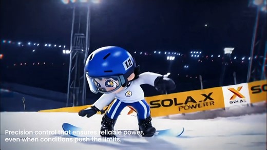 #SolaXBrand: ❄️Inspired by Winter Spirit — SolaX Powering What's Next ⚡ When winter sports bring together precision, speed, and strategy, we're reminded it's not just about competition — it's about pushing beyond limits and performing with confidence under pressure. This season, Captain X draws inspiration from the winter arena and reflects how SolaX thinks about energy innovation: Staying resilient in demanding conditions, responding fast when timing matters, and optimizing intelligently so eve