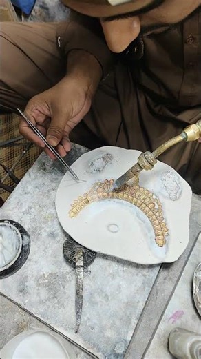 how to make necklace sold work 🔥#shorts #work