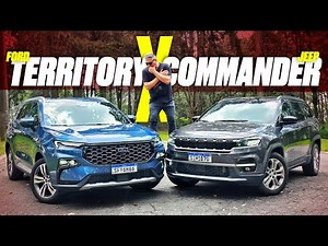 Novo Ford Territory x Jeep Commander Longitude - QUAL SUV LEVA A MELHOR EM 11 ITENS? NÃO TEM EMPATE!