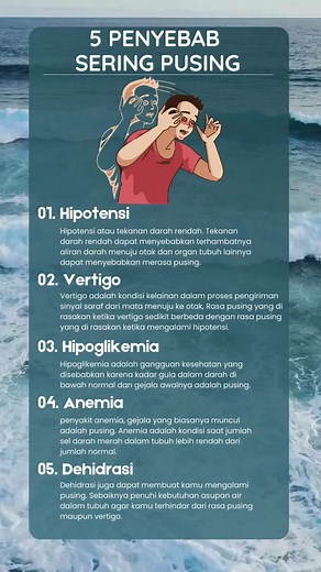 Penyebab sering pusing, Siapa nih yang sering merasa pusing yuk kenali penyebabnya #herbalalami #obatherbal #kesehatan #obatpusing #sakitkepala
