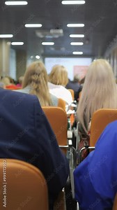 The conference audience fosters collaboration and networking among professionals at events