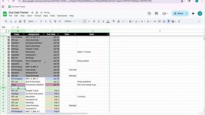 Due Date Tracker/ Assignment Organizer for Students - Etsy