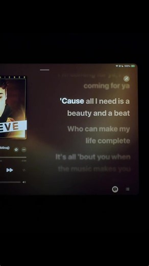 Beauty and a Beat - Justin Bieber #lyricsvideo #applemusic #music #song #justinbieber