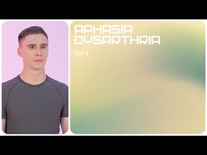 Tongue exercises | Aphasia. Dysarthria | Set 1