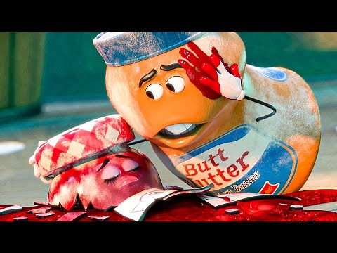 SAUSAGE PARTY - 6 Minutes Trailers + Clips (2016)