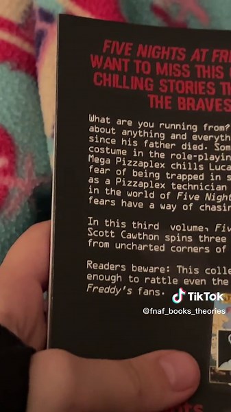 #fnaf #books #booktok #fyp #fnafbooks #talesfromthepizzaplex