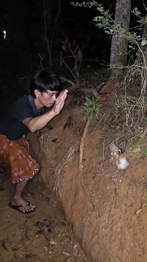 Catching animals on the cliff | Perkutut Madura