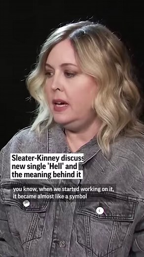 4.2K views · 11 reactions | Sleater-Kinney's Corin Tucker says there's a deeper meaning to "Hell," the indie rock band's lead single from their just-announced next album "Little Rope." | AP | Facebook
