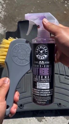 Clean, restore, and protect rubber & vinyl floor mats with Mat Renew!✨ | Detail Garage