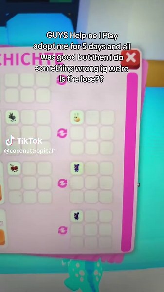 Understanding Failures in Adopt Me Gameplay