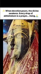 The Abhishekam That Removes Obstacles & Grants Protection 🙏✨ #kalimaa #abhishekam #goddesskali #devi