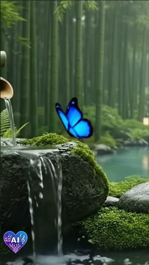 Nhạc Thư Giãn 🌿 Tiếng Nước Chảy Dòng Suối | Relaxing Water Stream Sounds #Shorts