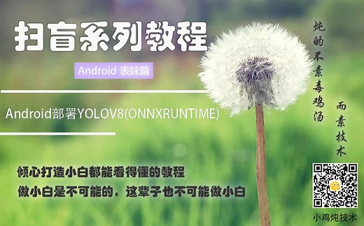 【扫盲】Android部署YOLOV8(ONNXRUNTIME)