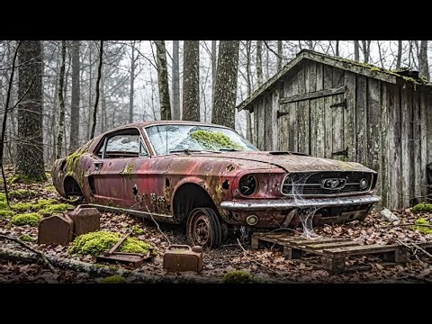 1967 Ford Mustang Fastback Full Restoration From Rust to Showroom Classic | ASMR Car Restoration