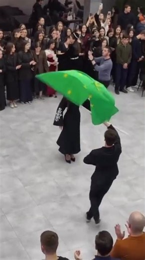 Circassian dance with the Circassian flag #адыгэ #çerkes
