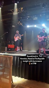 Soundcheck in Honolulu, Hawaii @jointherepublik ‼️Come see us tonight with @aurorawavemusic 🚪Doors at 7 PM 🎵Music at 8 PM | The Expendables