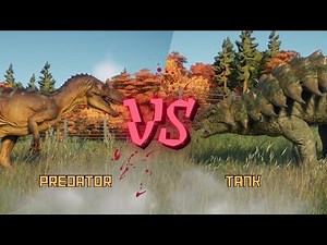 Ankylosaurus vs Allosaurus – Armor vs Predator | Jurassic World Evolution 2 Dino Battle