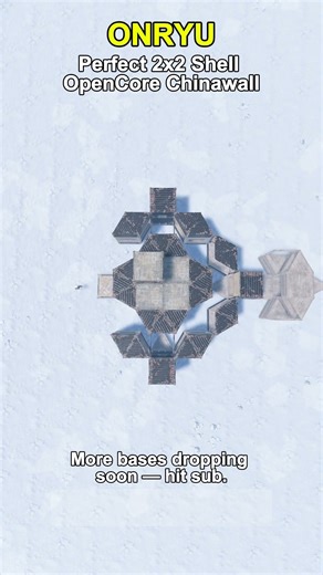 Perfect 2x2 Shell OpenCore ChinaWall ONYRU - RUST