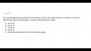 Perimeter | Study.com ACT Math Test Prep