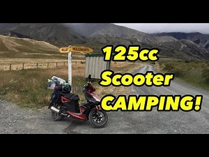 How to Camp with a Scooter for 5 Days (In the Mountains)
