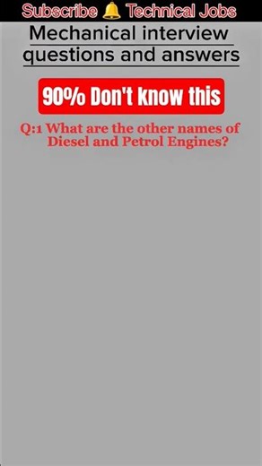 Top Mechanical Engineering Interview Questions 🔥 | Must Know 2026 #shorts #engineering