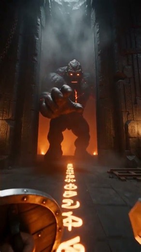 POV: You Awakened the Stone Guardian 🔥