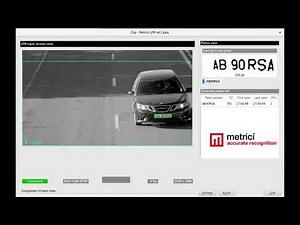 Expressway Metrici LPR detection with Axis Q1700-LE