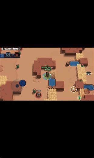 Showdown but you can't open any boxes#BrawlStars#Shorts