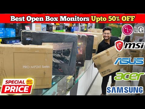 Open Box Best Monitors Prices in Nehru Place - FHD, 2K & 4K High Refresh Rate Monitors for Gamers |