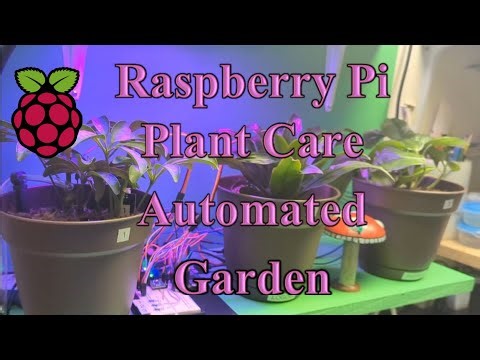 Raspberry Pi DIY Plant Garden – Moisture Sensor v1.2, 5V Relay, Pump – ALL CODE ALREADY WRITTEN