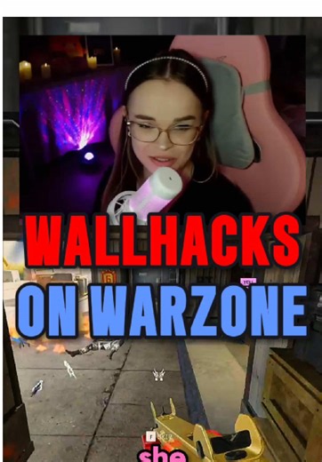 Wallhack accusations on warzone now?🫠 you can’t win! You either suck because you have some bad rounds, or you lock in that good that you suddently get accused for being a hacker 😂 #warzoneclips #gamergirl #fyp #trend #viral
