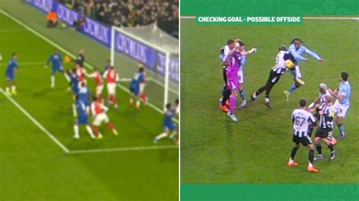 Chelsea and Man City fans rage at VAR as Arsenal score very familiar goal