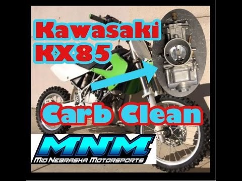 🥇Kawasaki KX 85 Dirtbike - Carburetor Rebuild / Carb Clean - WOW 🤩