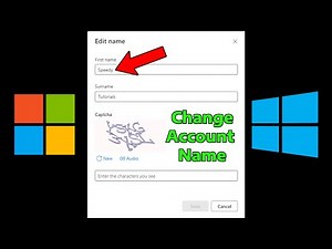 How To Change Your Account Name on Windows 11