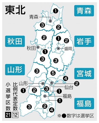 【衆院選2026】宮城4区、森下氏が安住氏に追い付く　東北の小選挙区・比例代表の終盤情勢