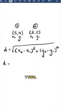 how to find distance between points #testprep #tutoring #mathteacher #mathtutor #mathhelp