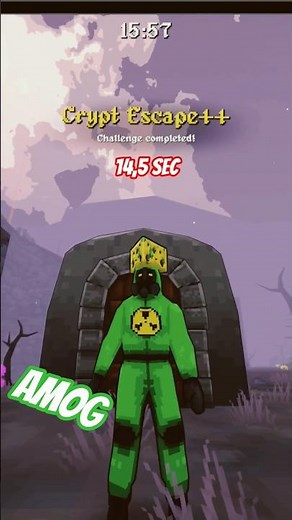 Amog Crypt Escape++ in 14,5 seconds | Megabonk Graveyard #megabonk