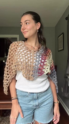Quick Crochet Poncho Tutorial for Beginners