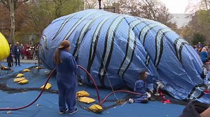 49K views · 1.1K reactions | Macy's Thanksgiving Day Parade balloons are set to be inflated a day before they float through New York. #thanksgiving #macys #parade #balloons #newyork Keep up with the latest news from around the world: https://www.reuters.com/ | Reuters | Facebook