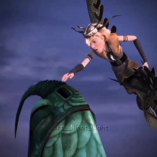 Ruffnut Short Hair & Scauldron Edit | Dragons HTTYD TikTok Video
